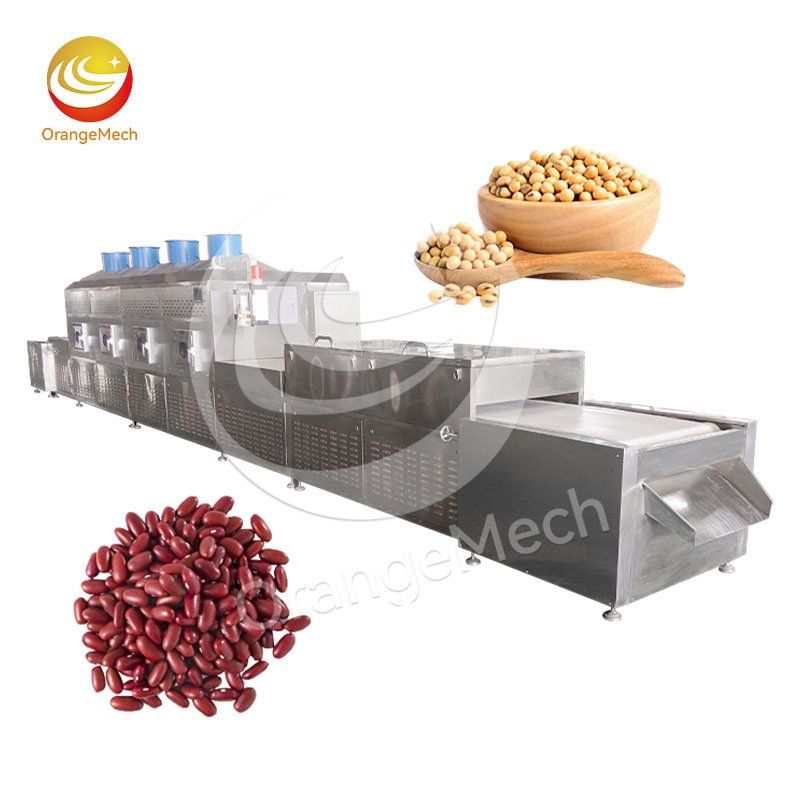 High-Capacity Microwave Tunnel Dryer