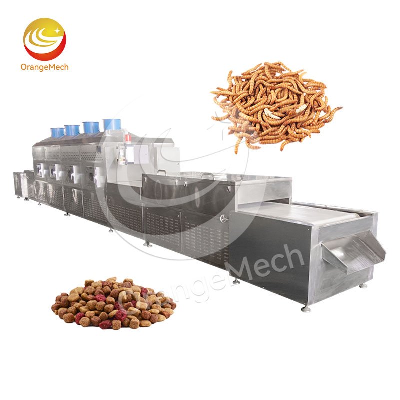 High-Capacity Microwave Tunnel Dryer