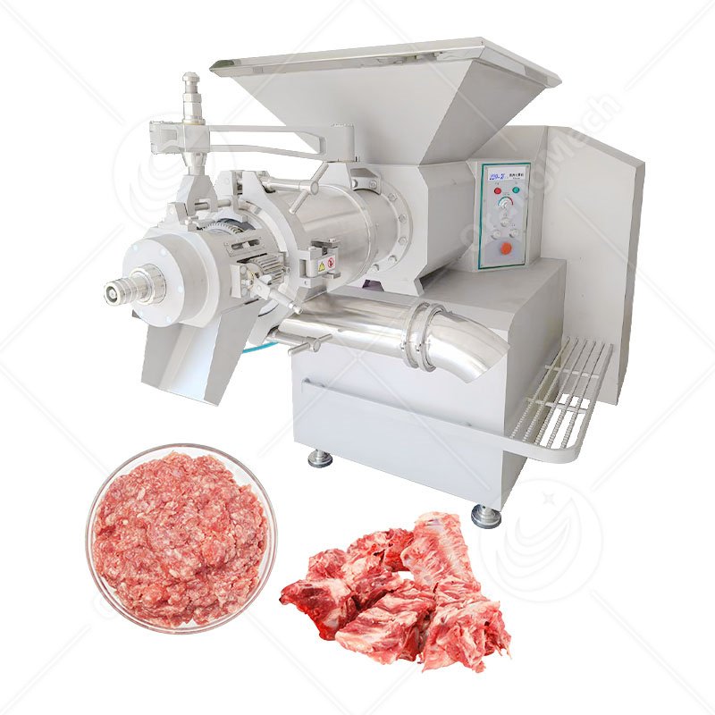 Meat And Bone Separator For Poultry Processing