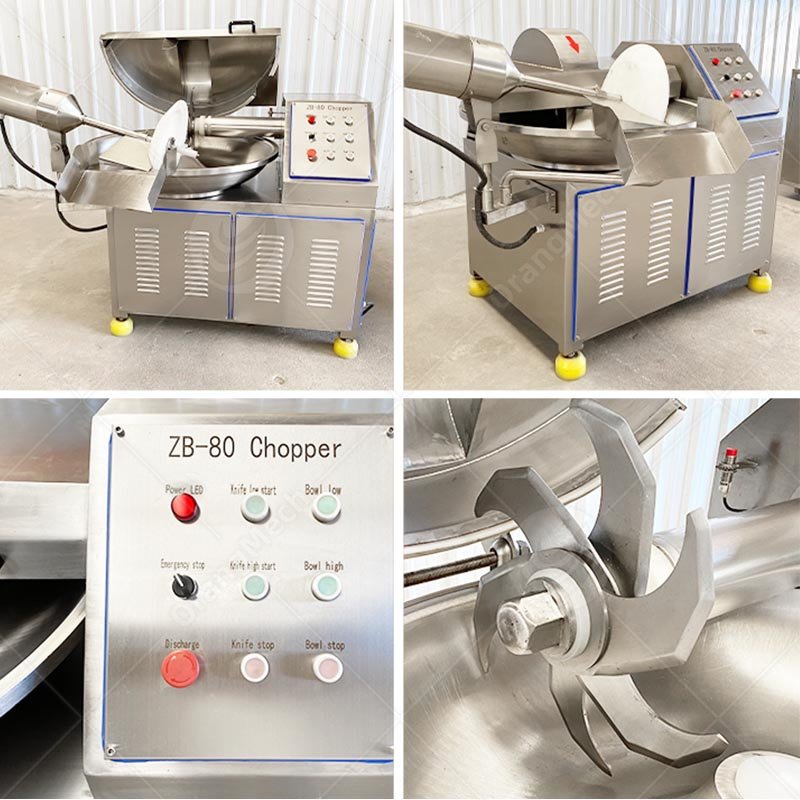 Commercial Bowl Cutter Machine – Vacuum Meat Cutter