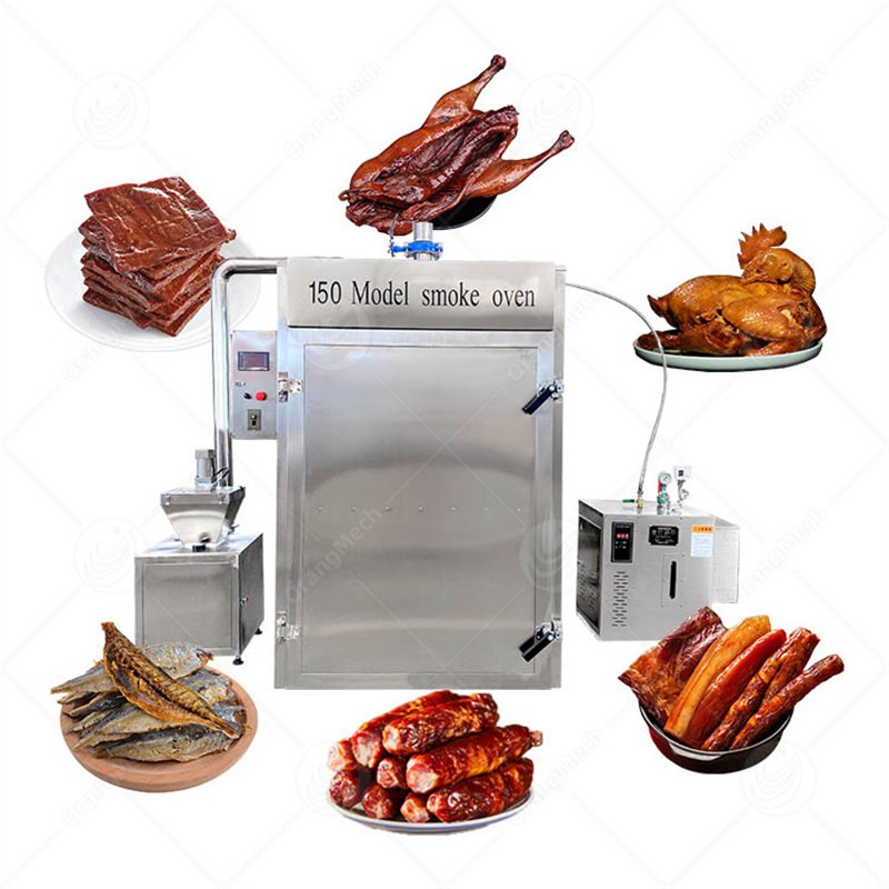 Smoked Meat Machine For Meat Processing Workshop