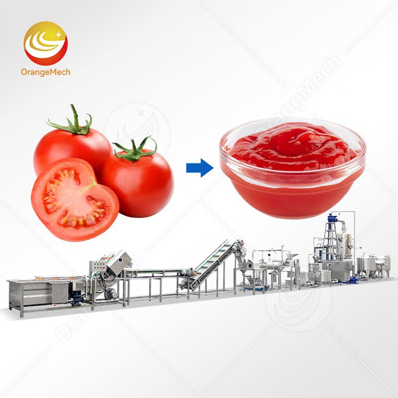 Tomato Processing Machines for Food Plant Sauce Making
