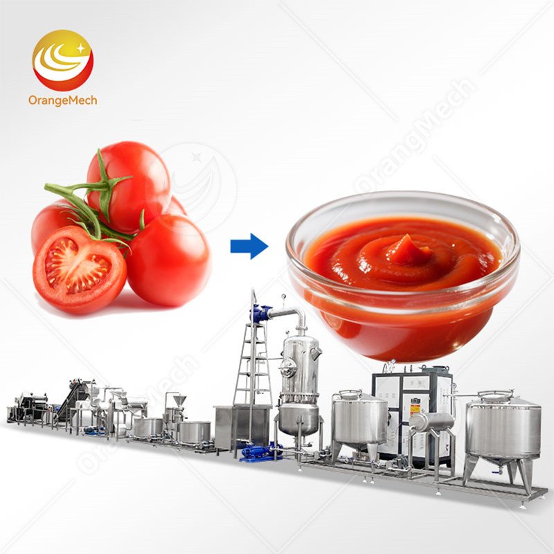 Tomato Processing Machines for Food Plant Sauce Making
