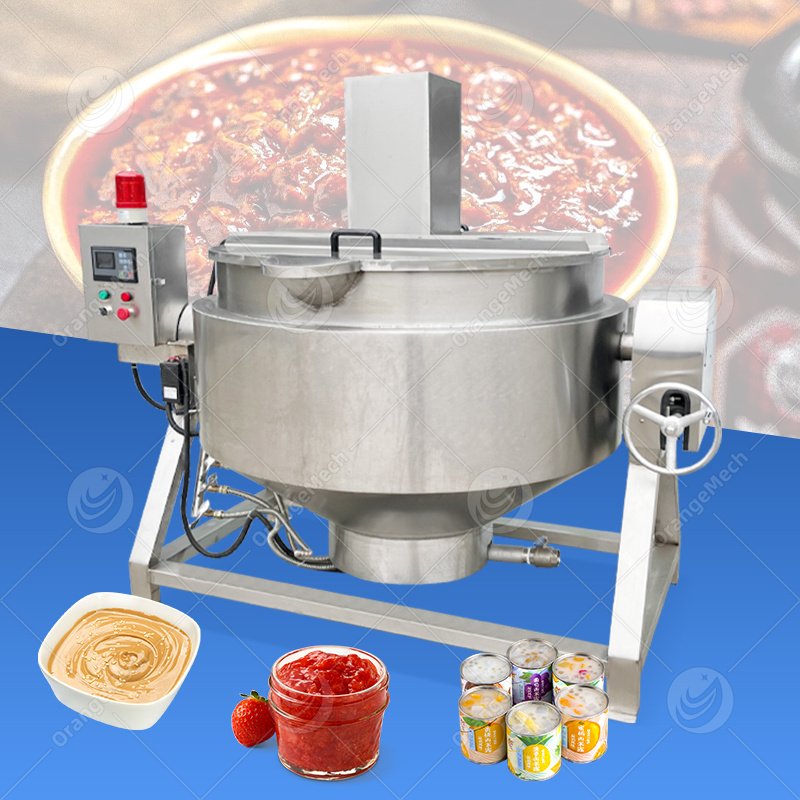 Gas Steam Kettle for Commercial Food Processing