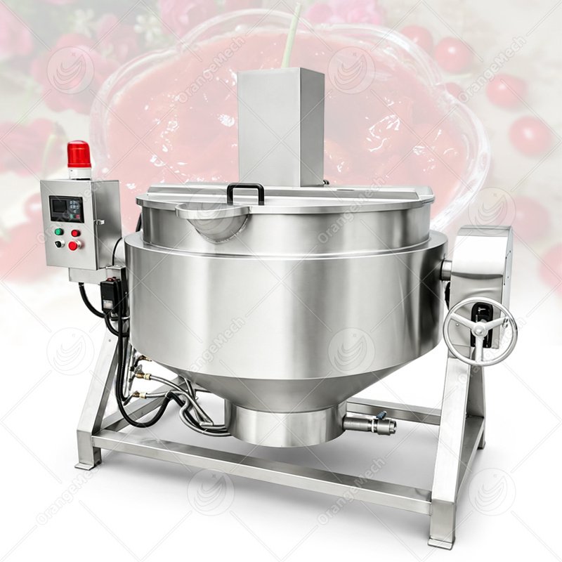 Gas Steam Kettle for Commercial Food Processing