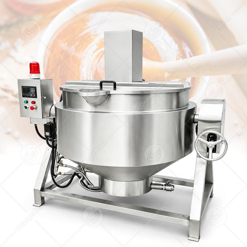 Gas Steam Kettle for Commercial Food Processing