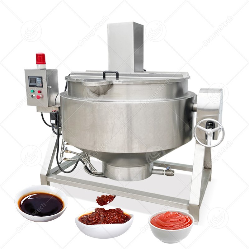 Gas Steam Kettle for Commercial Food Processing