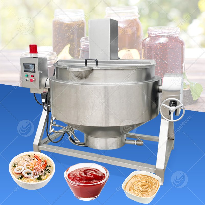 Gas Steam Kettle for Commercial Food Processing
