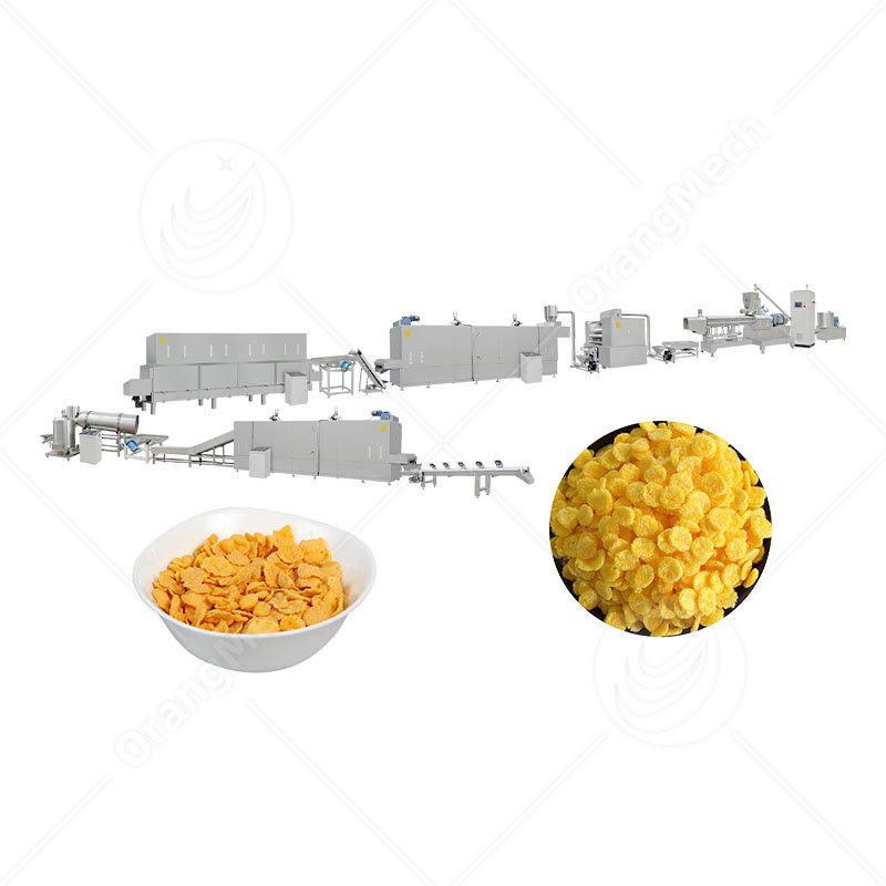 OEM Custom Puffed Snack Machine | Orange Mech