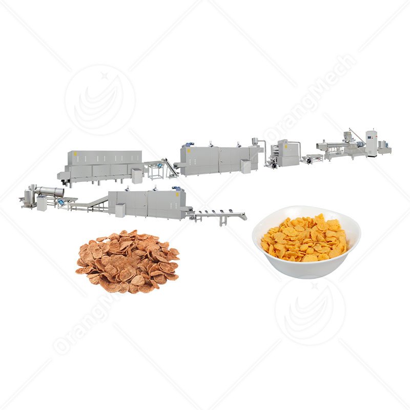 OEM Custom Puffed Snack Machine | Orange Mech